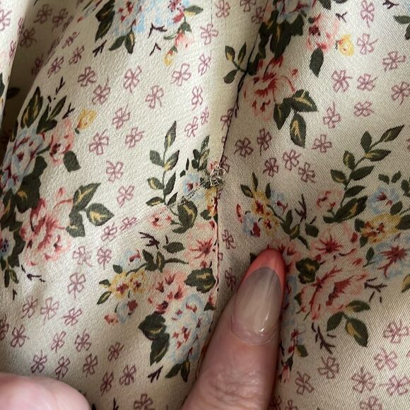 90s y2k express floral baby doll ruffled dress - Picture 8 of 8